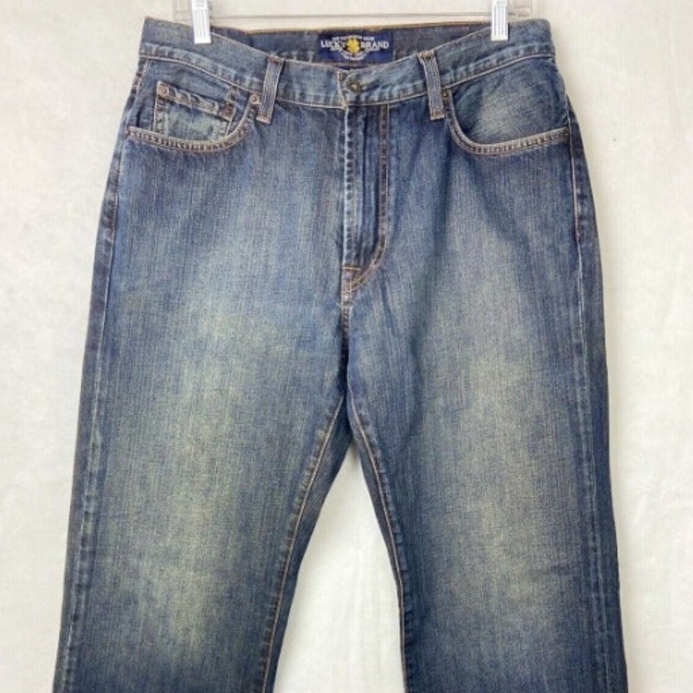 Lucky Brand Mens Straight Leg Denim Jeans Size 32x32